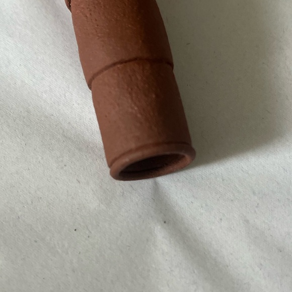 Handmade one of a kind earth tone Ceramic Vase by Israeli artist Orna Orr - Picture 15 of 16